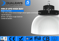 Dualrays 100W HB4.5 LED High Bay Light 17000LM IP65 IK08 UFO Chiếu sáng thương mại